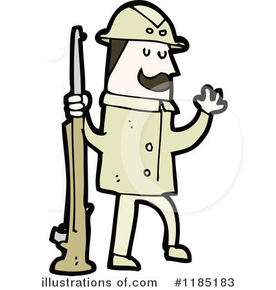 Royalty-Free (RF) Game Hunter Clipart Illustration by lineartestpilot - Stock Sample #1185183