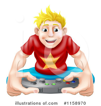 Video Games Clipart #1158970 by AtStockIllustration