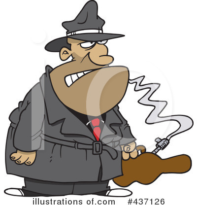 Mobster Clipart #437126 by toonaday