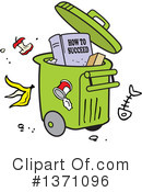 Garbage Clipart #1371096 by Johnny Sajem