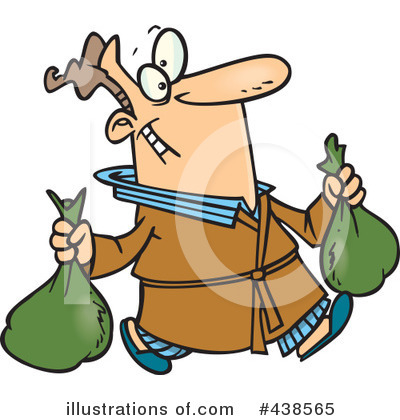 Royalty-Free (RF) Garbage Clipart Illustration by toonaday - Stock Sample #438565