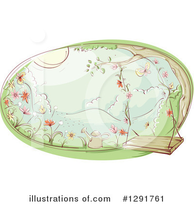 Royalty-Free (RF) Garden Clipart Illustration by BNP Design Studio - Stock Sample #1291761