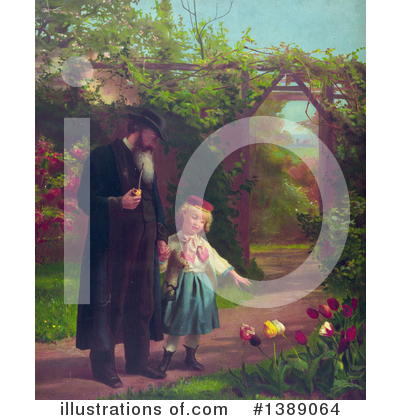 Royalty-Free (RF) Garden Clipart Illustration by JVPD - Stock Sample #1389064