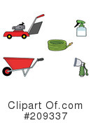 Garden Tool Clipart #209337 by Hit Toon