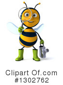 Gardener Bee Clipart #1302762 by Julos