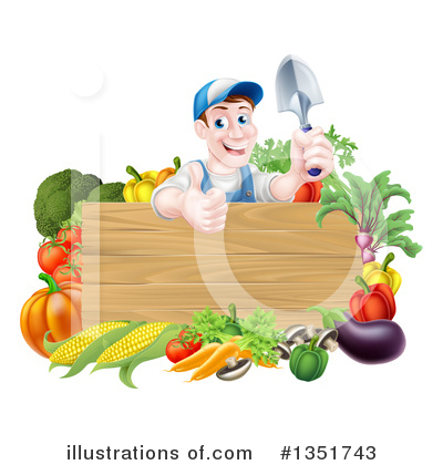 Harvest Clipart #1351743 by AtStockIllustration