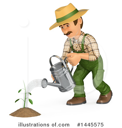 Gardener Clipart #1445575 by Texelart