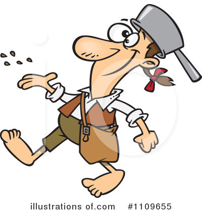 Royalty-Free (RF) Gardening Clipart Illustration by toonaday - Stock Sample #1109655