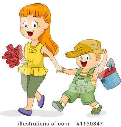 Royalty-Free (RF) Gardening Clipart Illustration by BNP Design Studio - Stock Sample #1150847