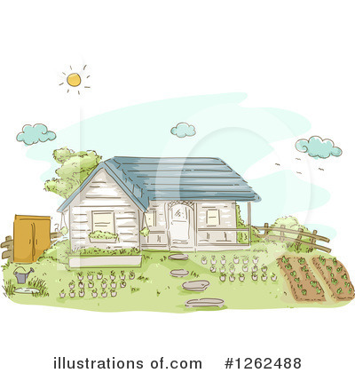 Cottage Clipart #1262488 by BNP Design Studio