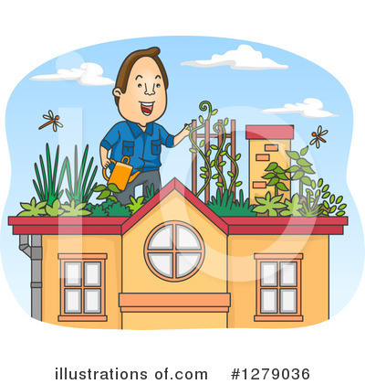 Royalty-Free (RF) Gardening Clipart Illustration by BNP Design Studio - Stock Sample #1279036