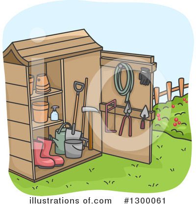 Royalty-Free (RF) Gardening Clipart Illustration by BNP Design Studio - Stock Sample #1300061