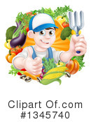Gardening Clipart #1345740 by AtStockIllustration