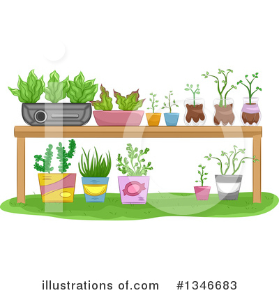 Royalty-Free (RF) Gardening Clipart Illustration by BNP Design Studio - Stock Sample #1346683