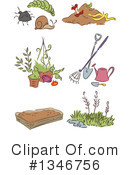 Gardening Clipart #1346756 by BNP Design Studio