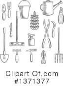 Gardening Clipart #1371377 by Vector Tradition SM