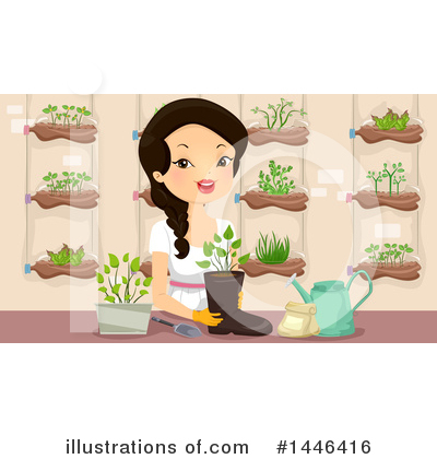 Watering Can Clipart #1446416 by BNP Design Studio