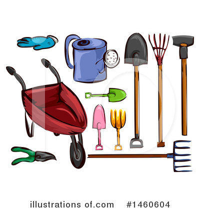 Royalty-Free (RF) Gardening Clipart Illustration by BNP Design Studio - Stock Sample #1460604