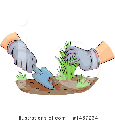 Royalty-Free (RF) Gardening Clipart Illustration by BNP Design Studio - Stock Sample #1467234
