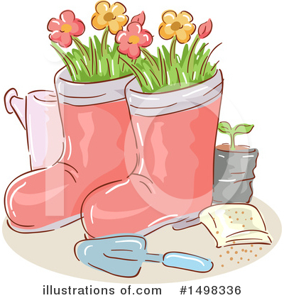 Royalty-Free (RF) Gardening Clipart Illustration by BNP Design Studio - Stock Sample #1498336