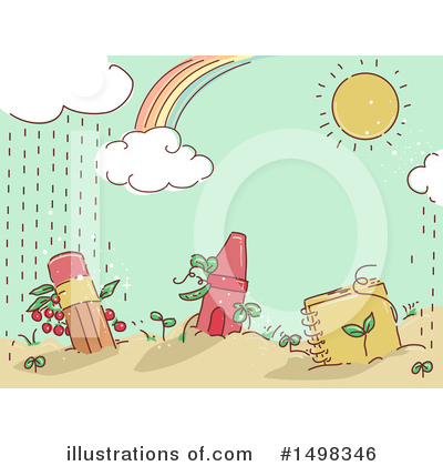 Royalty-Free (RF) Gardening Clipart Illustration by BNP Design Studio - Stock Sample #1498346