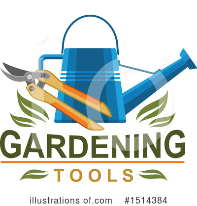 Royalty-Free (RF) Gardening Clipart Illustration by Vector Tradition SM - Stock Sample #1514384