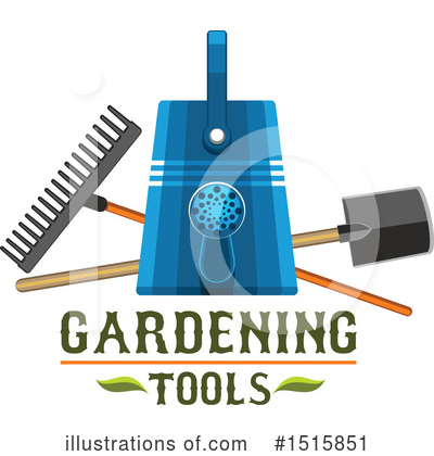 Royalty-Free (RF) Gardening Clipart Illustration by Vector Tradition SM - Stock Sample #1515851