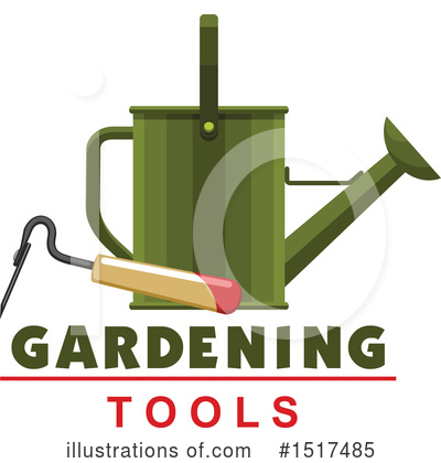 Royalty-Free (RF) Gardening Clipart Illustration by Vector Tradition SM - Stock Sample #1517485