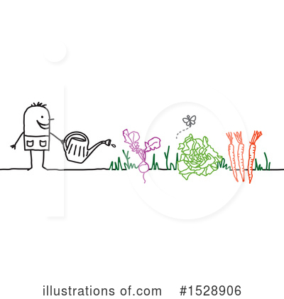Royalty-Free (RF) Gardening Clipart Illustration by NL shop - Stock Sample #1528906