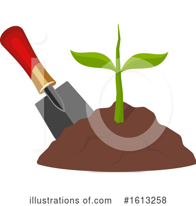 Royalty-Free (RF) Gardening Clipart Illustration by Vector Tradition SM - Stock Sample #1613258