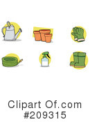 Gardening Clipart #209315 by Hit Toon