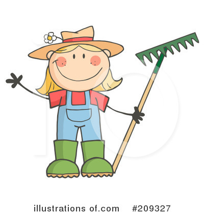 Gardening Clipart #209327 by Hit Toon
