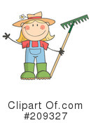 Gardening Clipart #209327 by Hit Toon