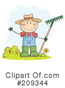 Gardening Clipart #209344 by Hit Toon