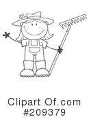 Gardening Clipart #209379 by Hit Toon