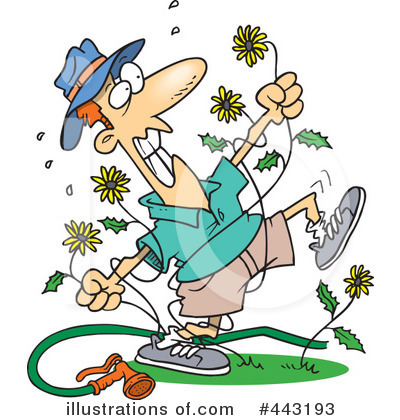 Dandelions Clipart #443193 by toonaday