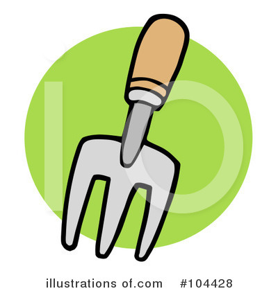 Royalty-Free (RF) Gardening Tool Clipart Illustration by Hit Toon - Stock Sample #104428