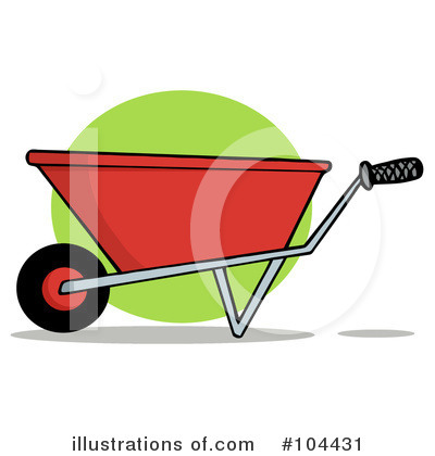 Royalty-Free (RF) Gardening Tool Clipart Illustration by Hit Toon - Stock Sample #104431