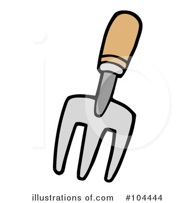 Royalty-Free (RF) Gardening Tool Clipart Illustration by Hit Toon - Stock Sample #104444