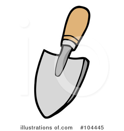 Royalty-Free (RF) Gardening Tool Clipart Illustration by Hit Toon - Stock Sample #104445