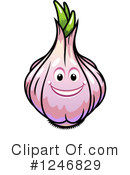Garlic Clipart #1246829 by Vector Tradition SM