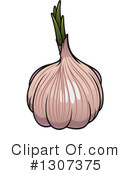 Garlic Clipart #1307375 by Vector Tradition SM