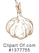 Garlic Clipart #1377755 by Vector Tradition SM