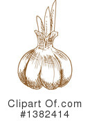 Garlic Clipart #1382414 by Vector Tradition SM