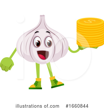 Royalty-Free (RF) Garlic Clipart Illustration by Morphart Creations - Stock Sample #1660844
