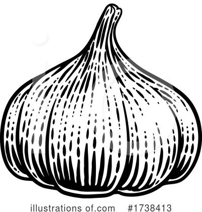 Royalty-Free (RF) Garlic Clipart Illustration by AtStockIllustration - Stock Sample #1738413