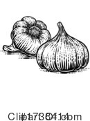 Garlic Clipart #1738414 by AtStockIllustration