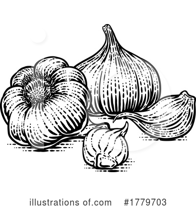 Royalty-Free (RF) Garlic Clipart Illustration by AtStockIllustration - Stock Sample #1779703