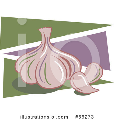 Royalty-Free (RF) Garlic Clipart Illustration by Prawny - Stock Sample #66273