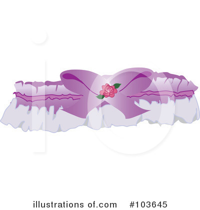 Royalty-Free (RF) Garter Belt Clipart Illustration by Pams Clipart - Stock Sample #103645